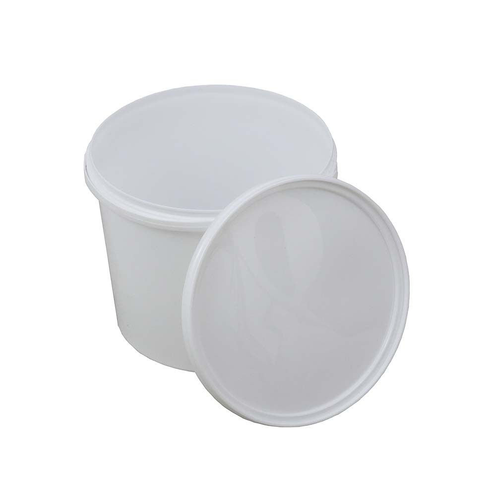5 Litre Plastic Bucket with Tamper Evident Lid - Half Pallet