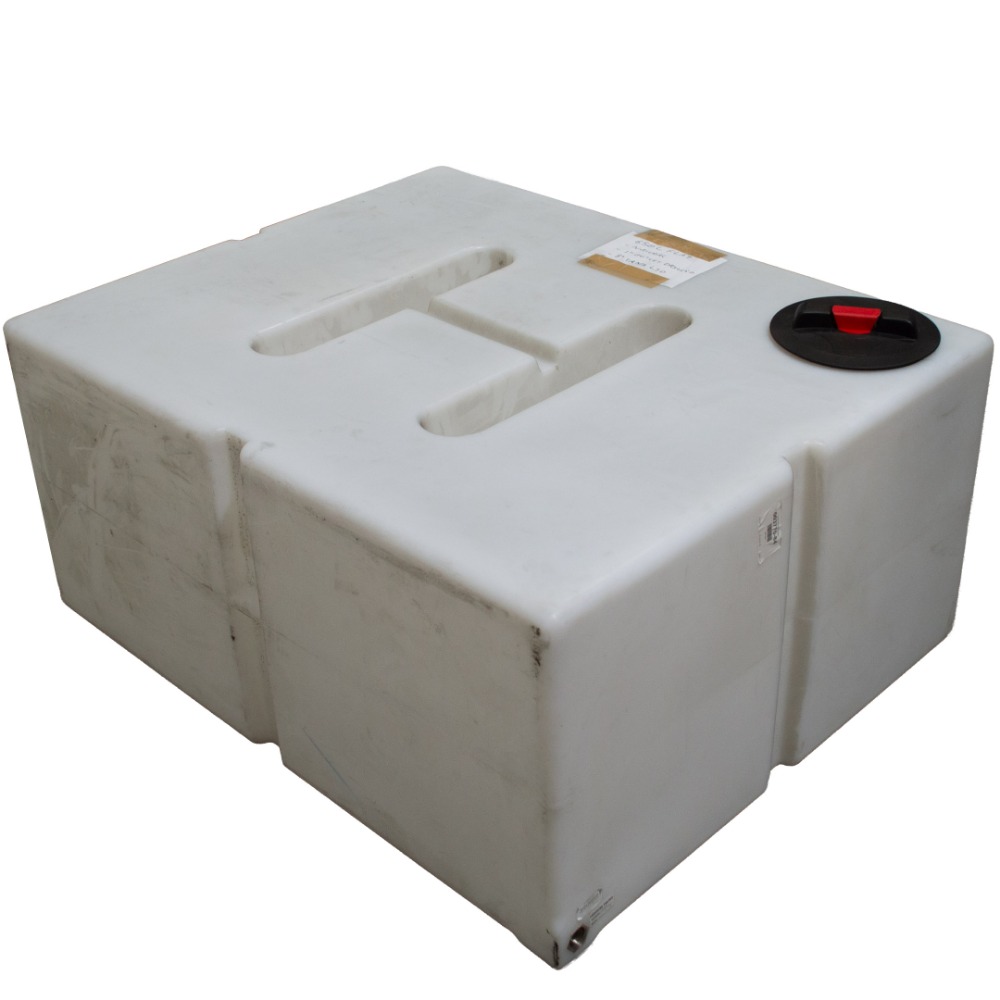 630 Litres Baffled Water Tank Flat - 1" BSP Female - Used