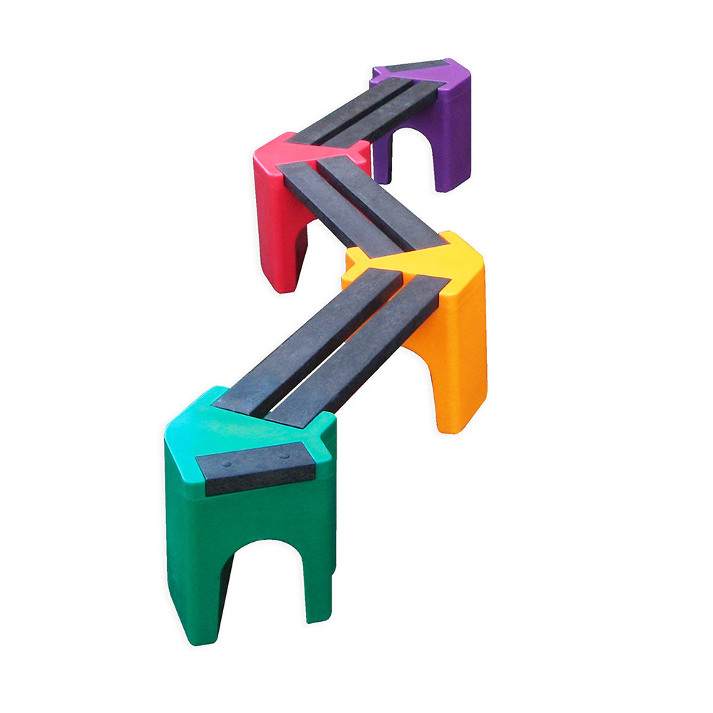 Zig Zag Learning Bench - 6 seat