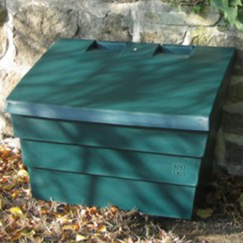 2 Cu Ft Lockable Grit Bin Winter Pack - 50 Litre / 50 kg Capacity