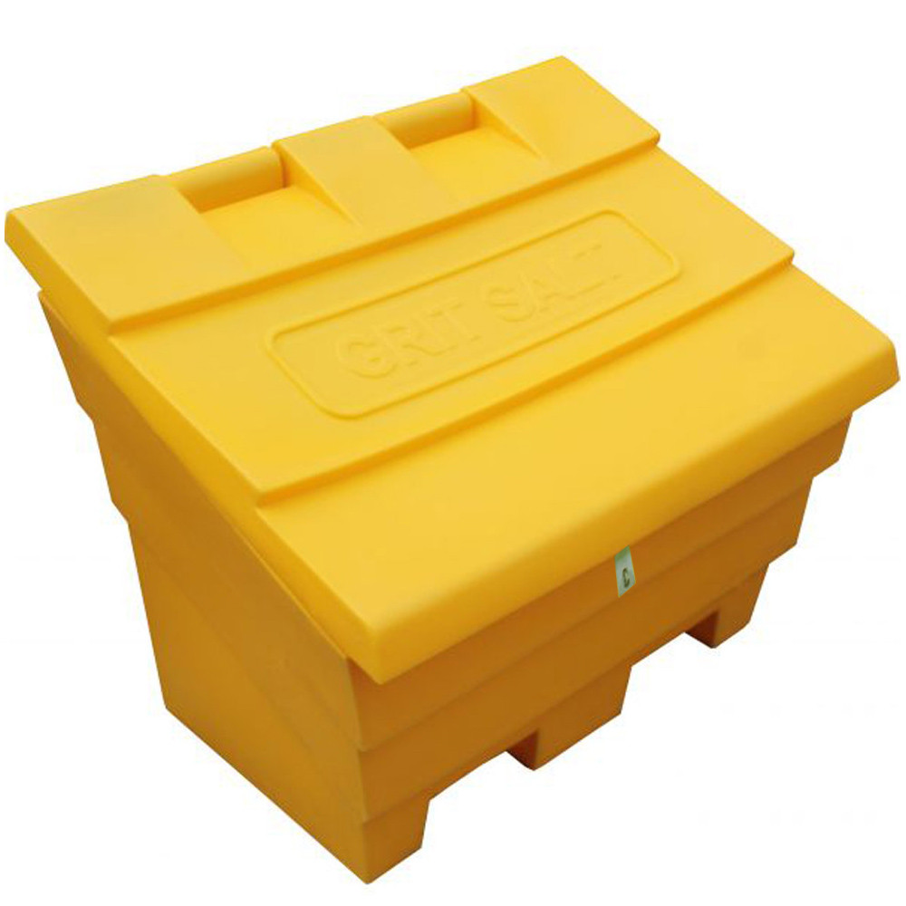 6 Cu Ft Lockable Grit Bin - 175 Litre / 175 kg Capacity