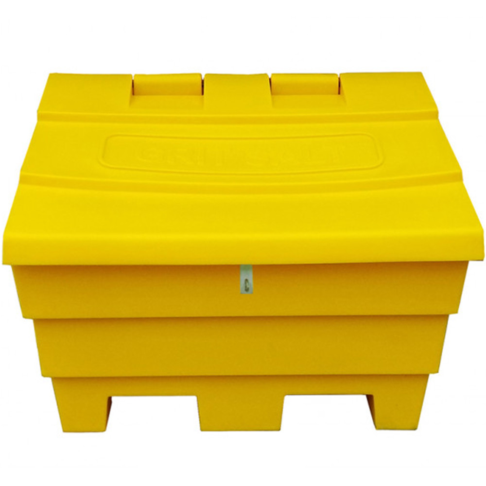 6 Cu Ft Lockable Grit Bin Winter Pack