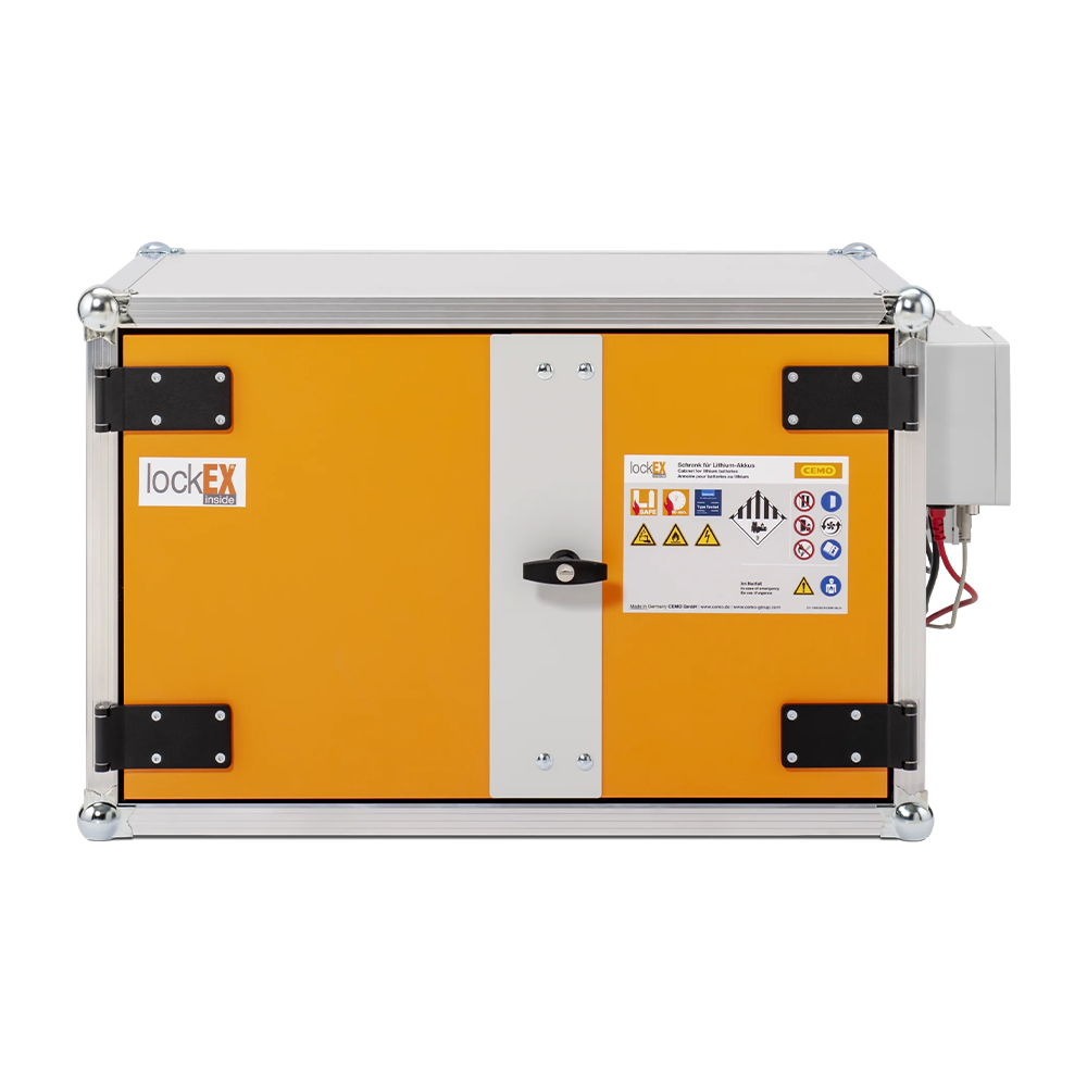 Cemo LockEx Lithium Battery Charging Cabinet