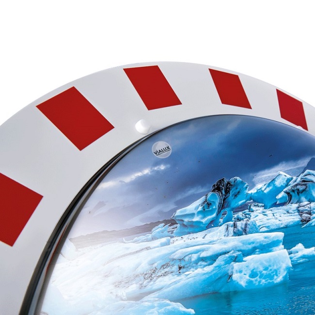 1000mm Diameter Stainless Steel Anti-Frost & Anti-Condensation Traffic Mirror