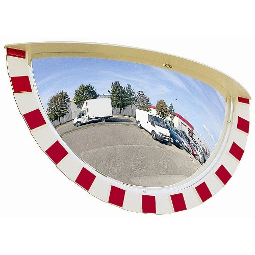 800 x 400mm Half Sphere Industrial Safety Mirror
