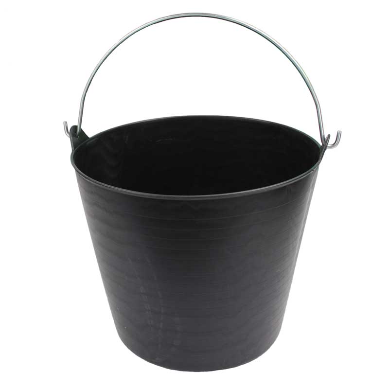 Flexi Tub Multi-Purpose Plastic Trug with Metal Handle - 26 Litre Capacity