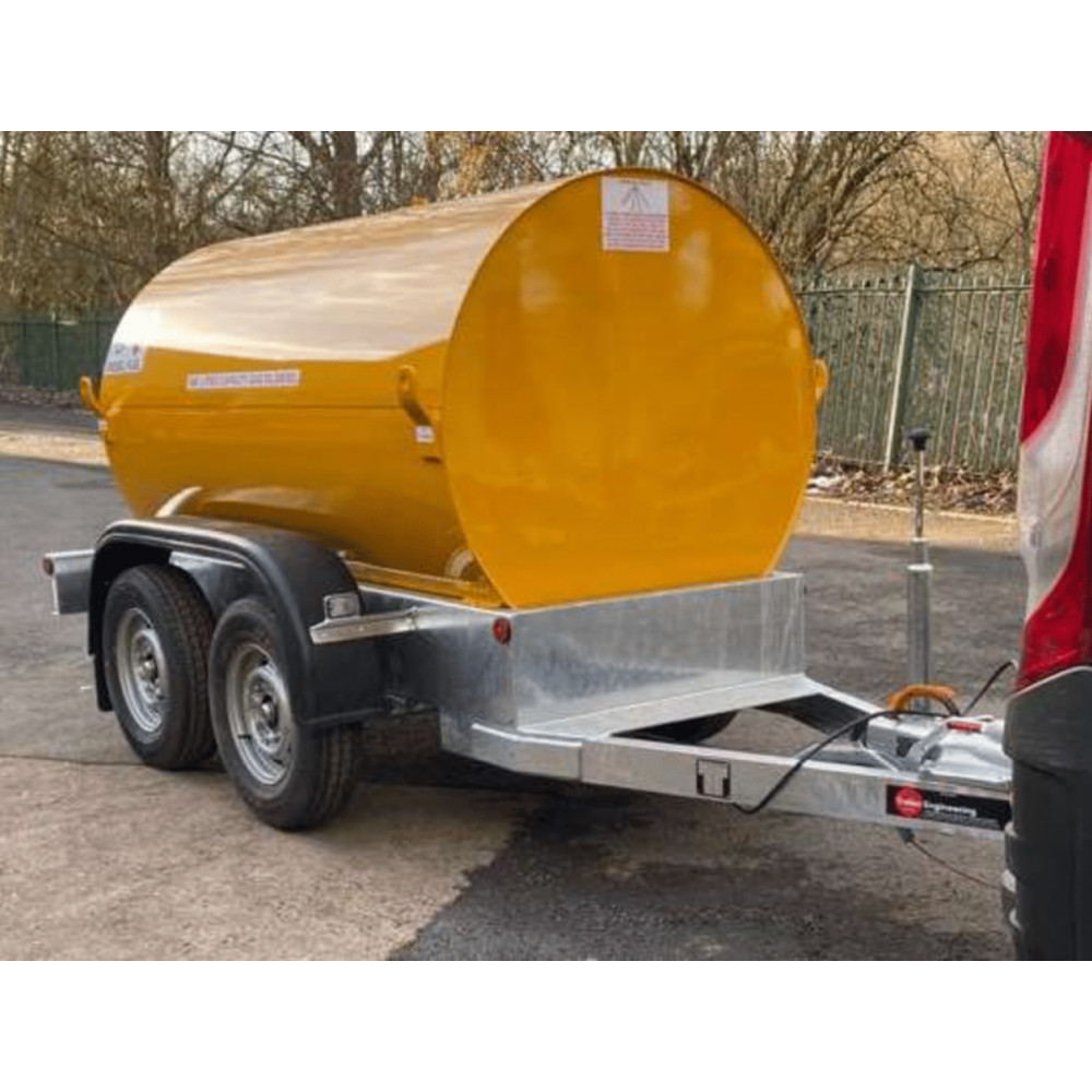 950 Litre U.N Approved Bunded Diesel Twin Axle EU Highway Bowser