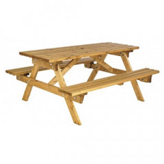 Cotswold 6 Seater Picnic Bench
