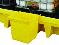 Dispensing Area Drip Tray for Double IBC Spill Pallet