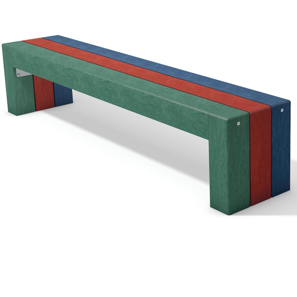 100% Recycled Plastic Calero Children's Bench
