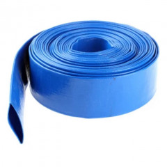 1 1/4" Blue PVC Layflat Delivery Hose - 100 Metre Coil