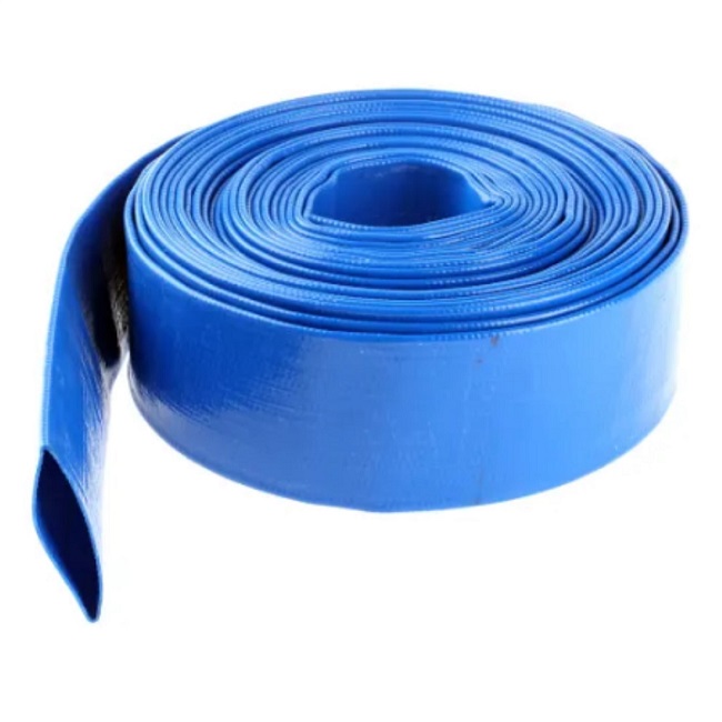 1 1/2" Blue PVC Layflat Delivery Hose - 100 Metre Coil 