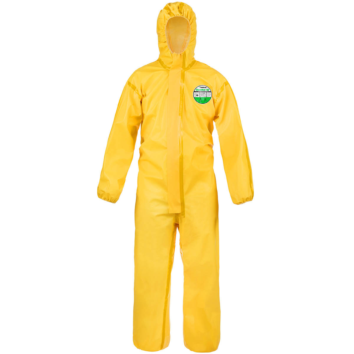 ChemMAX 1 EB Chemical HazMat Coverall Suit - Large