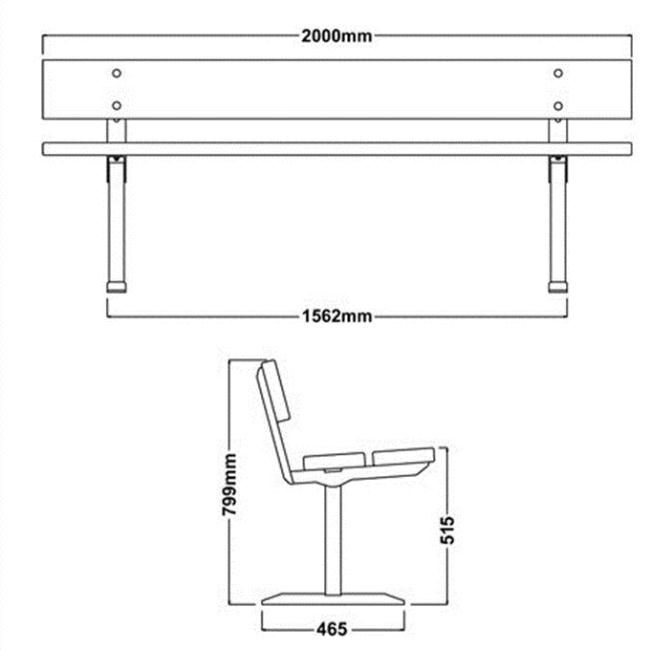 Frigate Seat - Choice of Two Sizes
