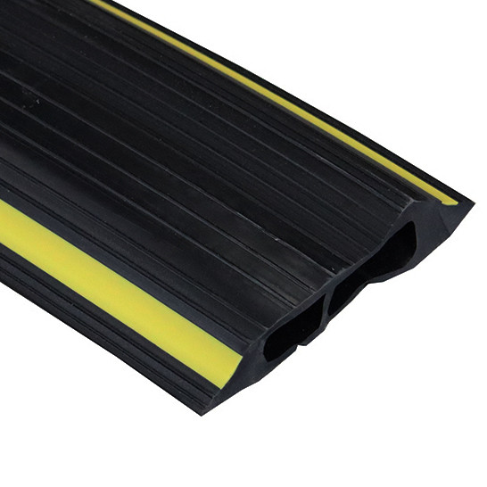 Black and Yellow Industrial Cable Protector 