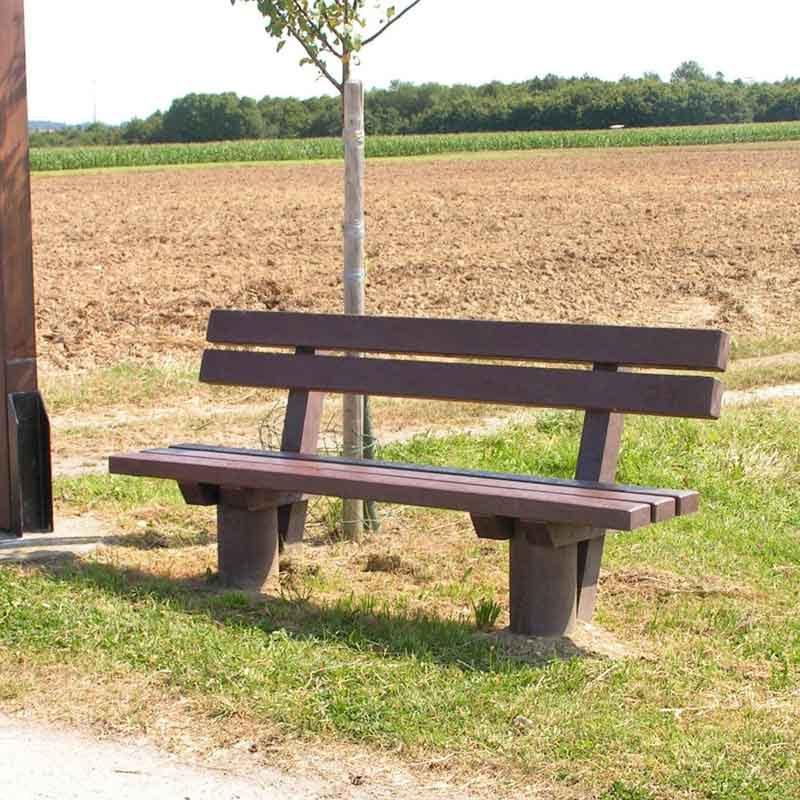 100% Recycled Plastic Taunus Forest Bench