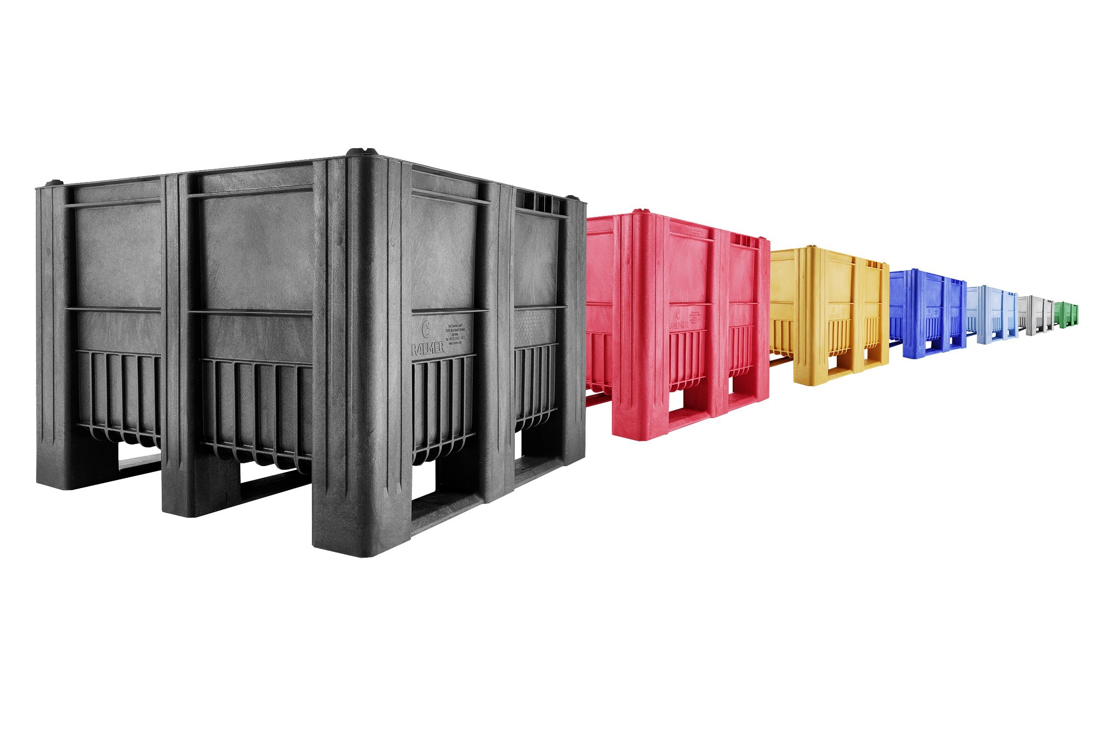 Plastic Pallet Box - 1200mm x 800mm - 470 Litres