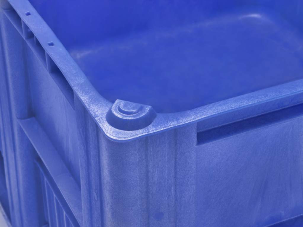 Plastic Pallet Box - 1200mm x 1000mm - 610 Litres