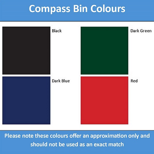 Compass Litter Bin - 112 Litre