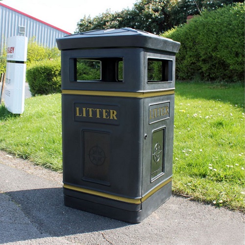 Compass Litter Bin - 112 Litre