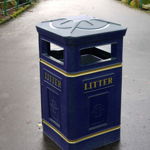 Compass Litter Bin - 112 Litre