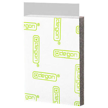 Patch with sticker on