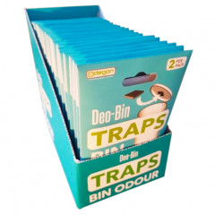 DeoBin Odour Absorbing Bin Patches - Full box of 20 packs