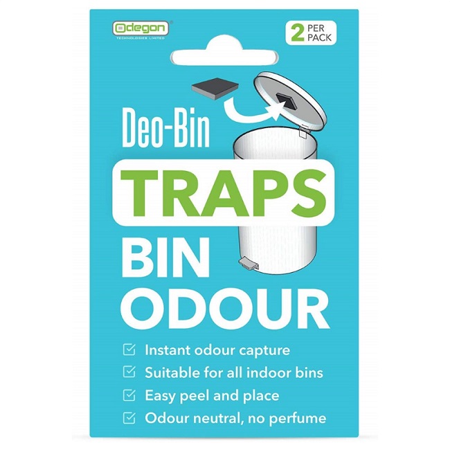 DeoBin Odour Absorbing Bin Patches - 5 x Packs of 2