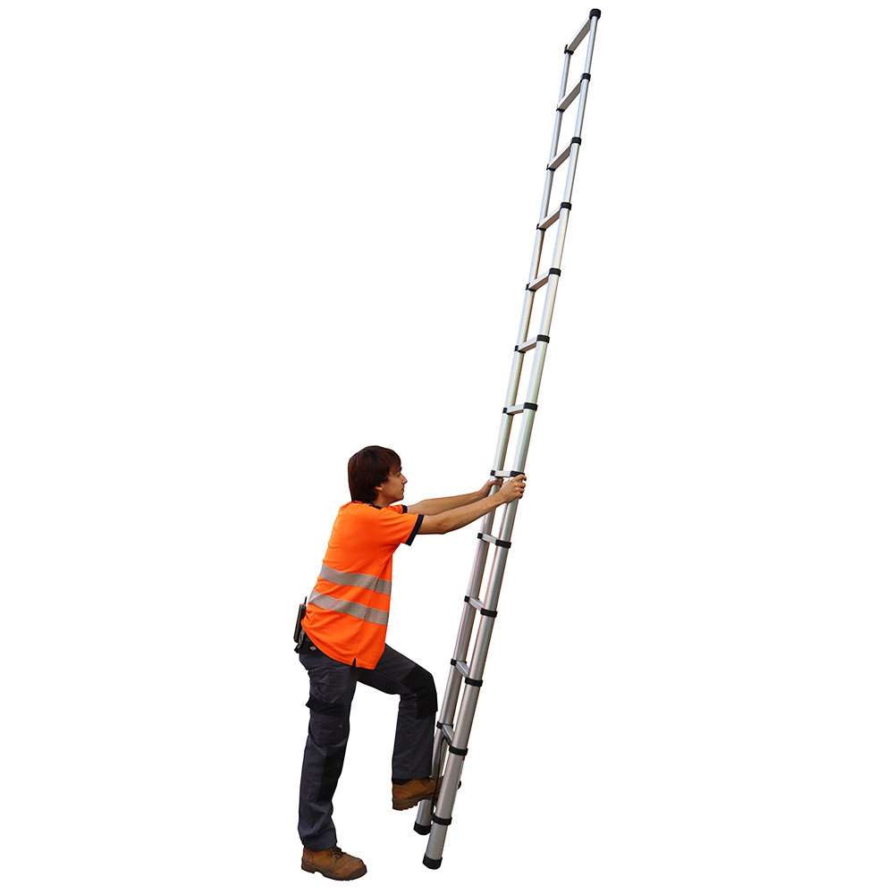 3.8M Extendable Telescopic Aluminium Ladder