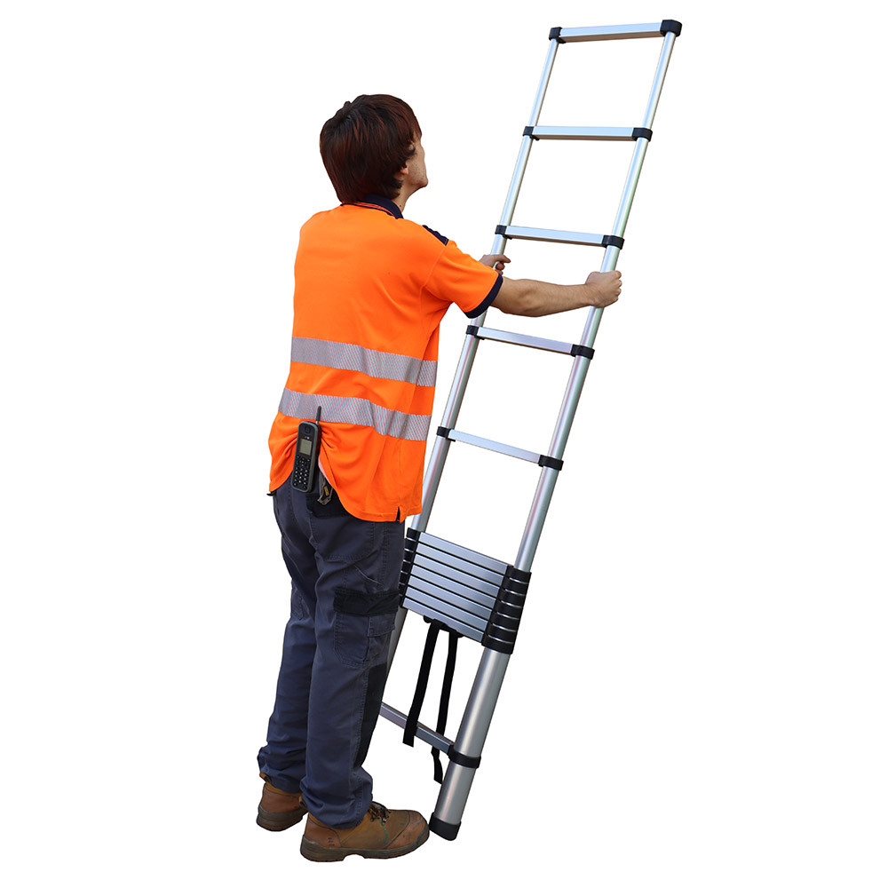 3.8M Extendable Telescopic Aluminium Ladder