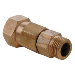 MR-0 Series 1/4" Male x 1/4" Female Brass Swivel