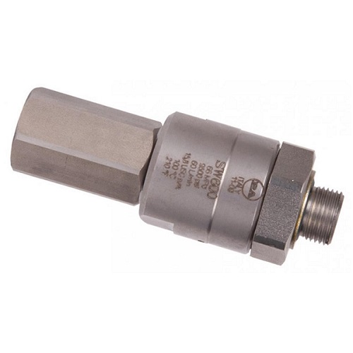 SW600 3/8" Female x 3/8" Male Stainless Steel Swivel