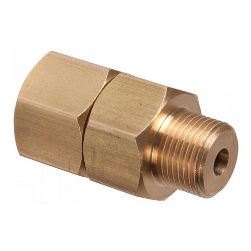 3/8" Male x 3/8" Female Brass Swivel