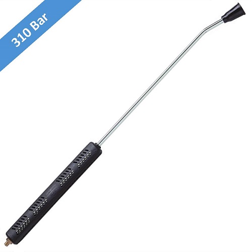 Bent End Zinc Plated Lance with Vented Grip - 310 Bar