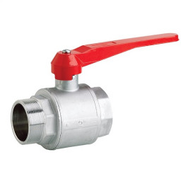 2" BSP Male x 2" BSP Female Plated Brass Lever Ball Valve
