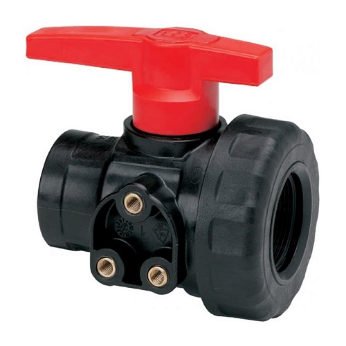3/4" BSP Female x 3/4" BSP Female Polypropylene Ball Valve
