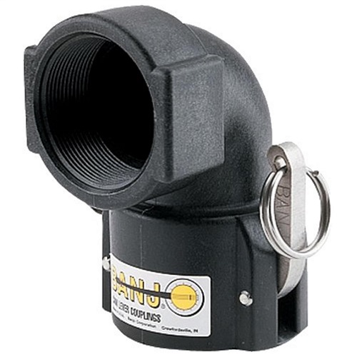 Banjo 90° Cam Lever Coupler - 2" Female x 2" Coupler