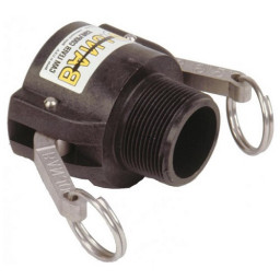 Banjo Cam Lever Coupler - 3" Male x 3" Coupler