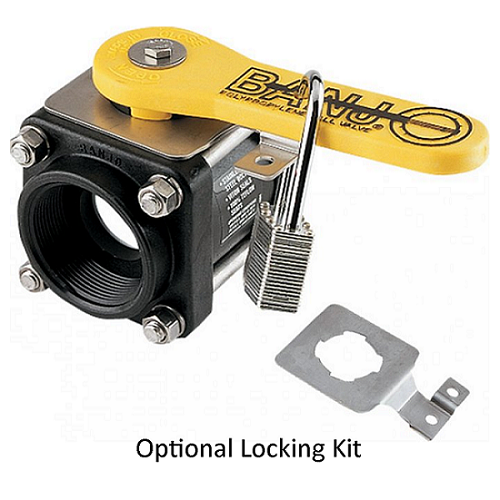 2" Female Banjo Bolted Ball Valve