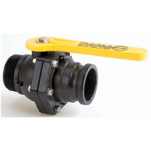 Banjo Stubby Valve 3" Adaptor x 3" NPT Thread 