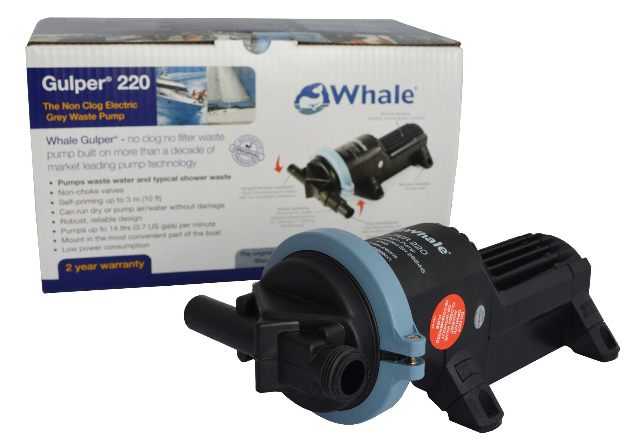 Whale Gulper Industrial Diaphragm Transfer Pump