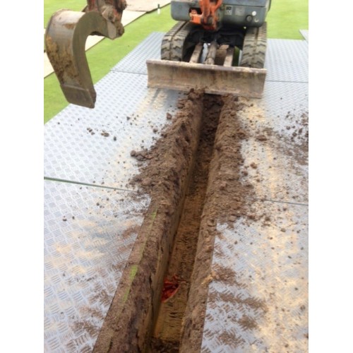 DuraMatt Single Sided Access Mat - 2400mm x 1200mm x 12mm - 34kg