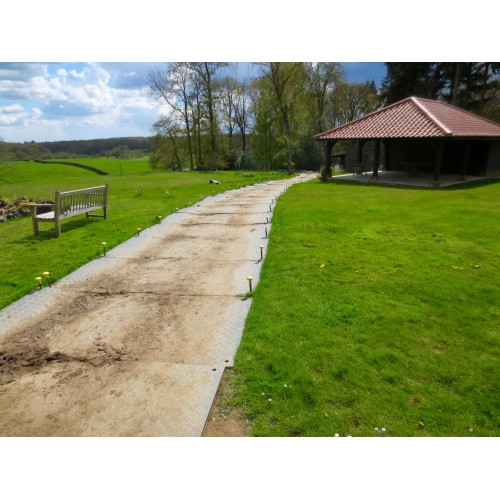 DuraMatt Single Sided Access Mat - 2400mm x 1200mm x 12mm - 34kg