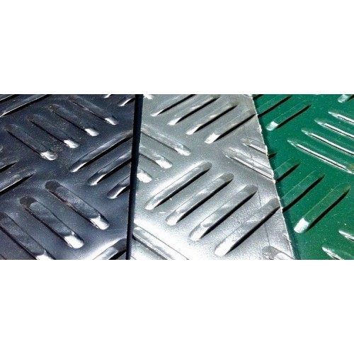 DuraMatt Single Sided Ground Protection Mat - 2400mm x 600mm x 12mm - 17kg