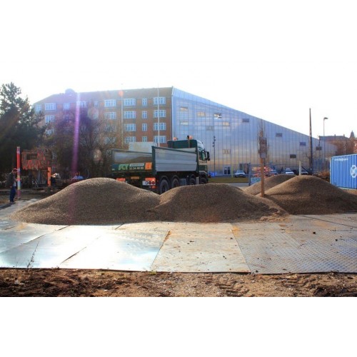 DuraMatt Single Sided Ground Protection Mat - 2400mm x 600mm x 12mm - 17kg