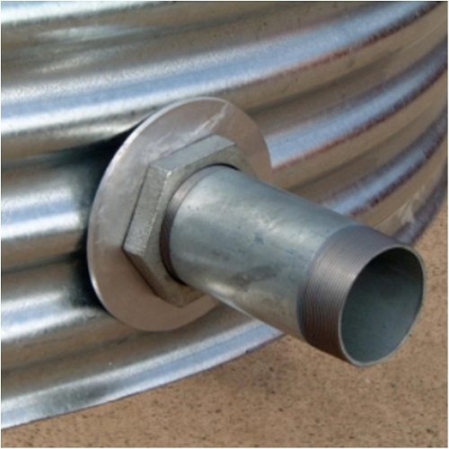 181500 Litres Coated Steel Water Tank with Liner