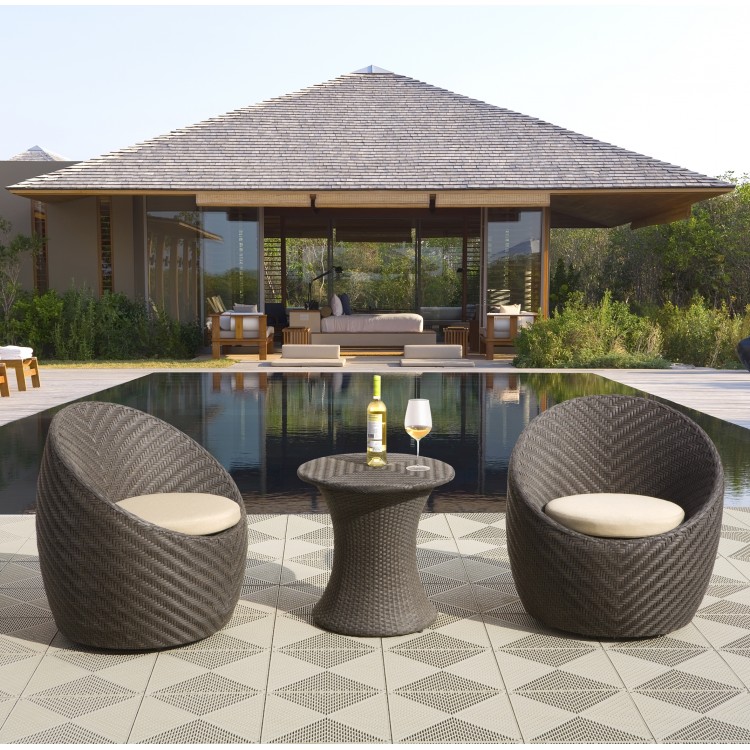 Ecotile Lifestyle Flooring Tile Standard 380mm x 380mm x 10.3mm