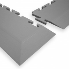 Ecotile 500/7 Interlocking PVC Flooring Tile Corner Ramp