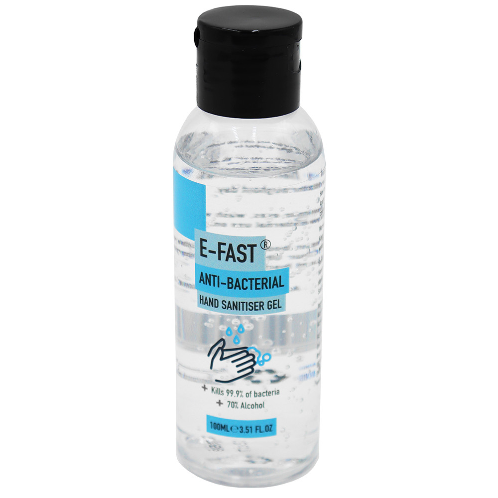 Antibacterial Hand Sanitiser Gel - 100ml - Pack of 40