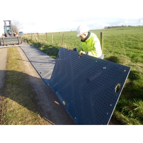 E-Mat Heavy Duty Access Mat Double Sided - 2440mm x 610mm x 12mm - 17.5kg